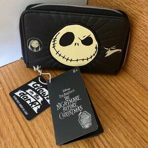 NightMare before Christmas glow in the dark Wallet - Adult or Kid